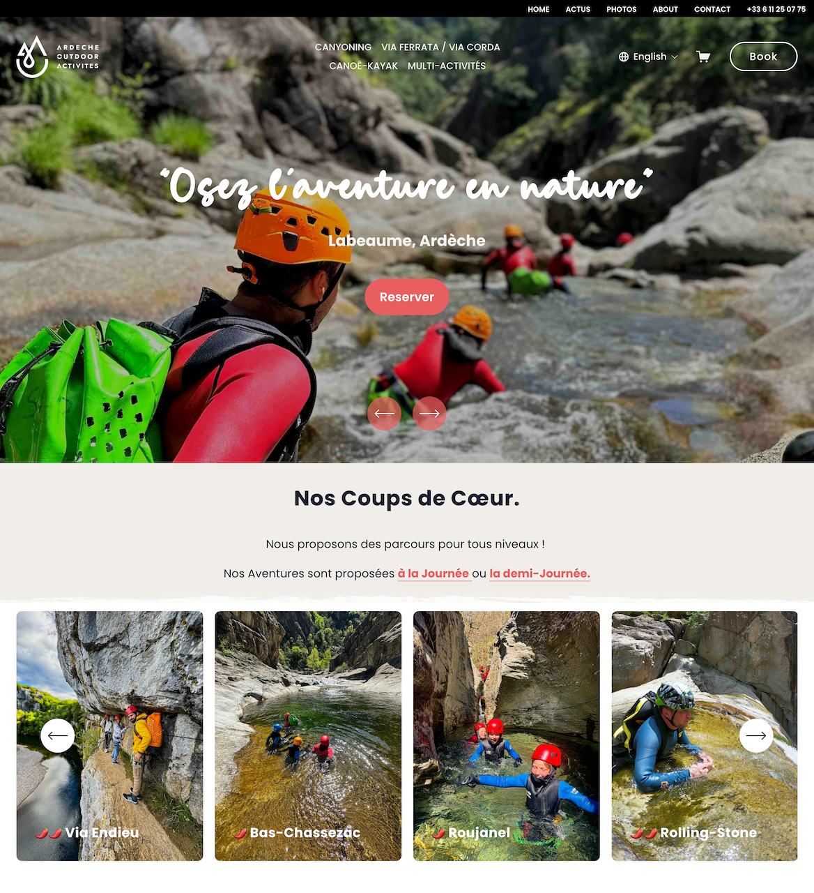 Ardeche Activites